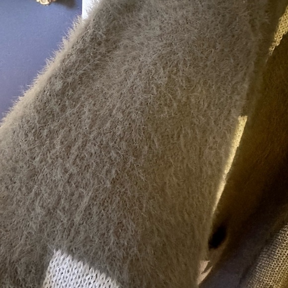 Davi and Dani Fuzzy Lightning Bolt Cardigan - Picture 3 of 5